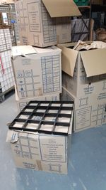Job Lot 100x+ NEW SAS Trucell 600x600 Open Cell Ceiling Tiles, Black