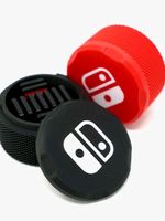 Nintendo Switch Game Card Case Holder Cylindrical Storage Box Organiser 