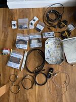 Large RF Coaxial Cable & Adapter Bundle SMA BNC F-Type Splitters Filters Deley