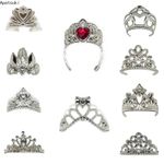 10pcs Multi-style Random Plastic Crown Tiara For 11.5" Girl Doll Accessories 1/6