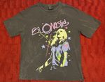 Blondie T-Shirt Stonewashed Grey Size L Debbie Harry Retro Concert Shirt