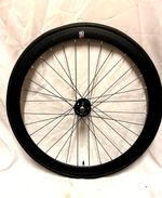 700C  FIXED SINGLE SPEED FRONT WHEEL BLACK 40MM RIM FOR SINGLE SPEED ROAD CYCLE
