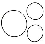 Sony TCM 939 Cassette Drive Belts - Full Set of 3 Replacement Belts TCM939