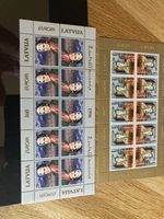 Latvia mnh 2 complete blocks of 10 Europa CEPT 1996 & 1997 cat £62.50