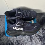 HOKA Clifton 10 Men's Running Shoes Cushioned Mesh Lace-Up Navy/Black
