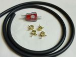Motorcycle scooter 6mm fuel filter with fuel pipe polisport 