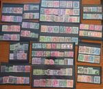 India & States stamps QV-GVI M&U on cards NEWLY UPLISTED EARLY INDIA LOOK!