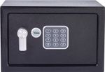 Yale Small Electronic Safe Black YSV/200/DB2 Home Security Safe 20x31x20cm