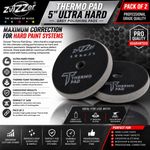 Zvizzer Thermo Pad Grey Ultra Hard 5” – Pack of 2