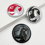 Black 3D Metal Car Vauxhall Logo Badge Sticker Opel Corsa Astra Mokka Insignia