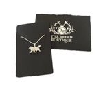 ROUGH COLLIE SHELTIE NECKLACE PENDANT 18" SILVER CHAIN ATTRACTIVE GIFT PACKING