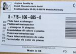 Worcester Bosch Greenstar25/30 CDI Heat Exchanger 87161066850 Genuine Bnib.