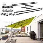 5 Pack Cantilever Umbrella Wind Stabilizer Strap Patio Umbrella Wind Protection