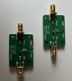 🇬🇧2x 0.1-2000MHz RF Low Noise Amplifier DC 6-12V LNA RF Wideband Amplifier
