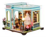 New DIY Miniature Taylor Shop Store Sewing Room Kit Dollhouse UK Seller