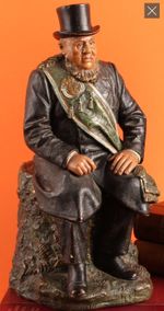 Paul Kruger Tobacco Jar - RARE!