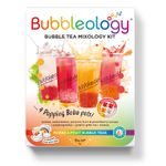 Bubbleology Fruit Bubble Tea Mixology Kit with Popping Boba (Pack of 1)