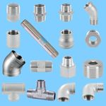 Stainless Steel Pipe Fittings 1/8" 1/4" 3/8" 1/2" 3/4" to 4 inch BSP Threaded