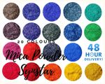 Mica Cosmetic Powder Synstar Candle Melts Bath Bombs Soap Dye Nail Polish Grout