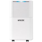 Mylek Electric Dehumidifier Moisture Damp Mould Clothes Drying 2L Tank Castors