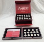 The Last of The Sixpences Coin Set By Danbury Mint With Case & Information Cards
