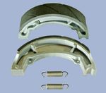 Yamaha DT175, DT175MX front/rear brake shoes (1974-1983) Y506G type, one pair
