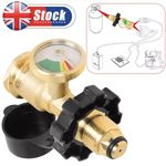 HI-LOW PROPANE LPG GAUGE CALOR GAS BOTTLE LEVEL INDICATOR HI LO GUAGE HAND WHEEL