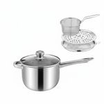 Stainless Steel Tempura Fryer Multi-Functional