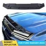 BONNET GUARD PROTECTOR FOR FORD RANGER 2023-2026 HOOD INSECT DEFLECTOR STYLING