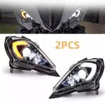 LED Headlights For 2006-2023 YAMAHA YFZ 450 RAPTOR 350 700 700R with turn Signal