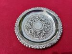 SOLID SILVER pin dish from Cambodia '100 percent silver purity' 39.5 grams