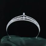 Wedding Bridal  CZ Crystal Tiara