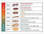 Bristol Stool Chart fridge magnet for NURSES & DOCTORS NHS