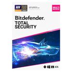 Bitdefender Total Security 2026 3 5 10 PC Devices 1 2 Years (CODE BY POST)