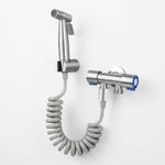 Handheld Steel Shattaf Toilet Bidet Douche Shower Spray Muslim Hygienic Hose Kit