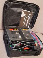 Robin Amprobe KMP 7021 Digital RCD Tester With Ramp Test, Cables, & Manuals