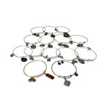 Alex and Ani Adjustable Bracelets with Earring Job Lot Of  15pcs