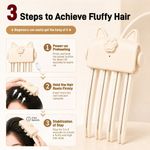 Electric Cordless Heated Hair Volume Clip Root Clips for Curly Hair Volume