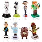 Puckator Solar Powered Novelty Figures - Dancing Solar Pal Characters Gift Decor