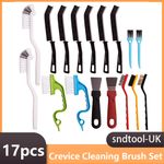 17Pcs Crevice Cleaning Brush Set Groove Gap Cleaning Tool for Cleaning Kitchen