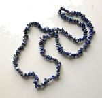 String of  Lapis Lazuli  Stone Chip Beads for Jewellery Making