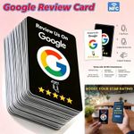 NFC 215 square programmable for Google Review Card NFC Station Table 13.56Mhz QR