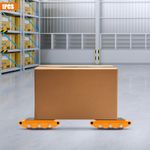 15 Ton Machinery Mover Machine Dolly Skate Machinery Roller Mover Cargo Trolley