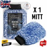 Microfibre Wash Mitt Soft Luxury Car Washing Detailing Cleaning Pure Definition