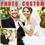 Personalised 5D Diamond Painting Full Drill Custom Baby Wedding Photo Home Decor