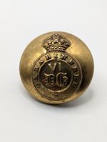 6th Dragoon Guards Carabineers Officers 23mm Button. Jennens British Army