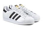 Adidas Superstar Mens Originals Shoes Trainers uk Size 7 - 12   WHITE - BLACK