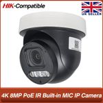 15X Zoom 4K 8MP 20fps Tracking PTZ Camera 2 Way Audio P2M800SLP2AS