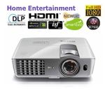 NEW LAMP! BenQ  1080st+ Full HD DLP Short Throw Projector 3000lm  65" @1m!!