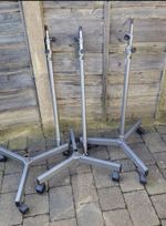 Bargain! 3x Heavy Duty Studio ROLLER STANDS Photographer/ hydraulic air cushion